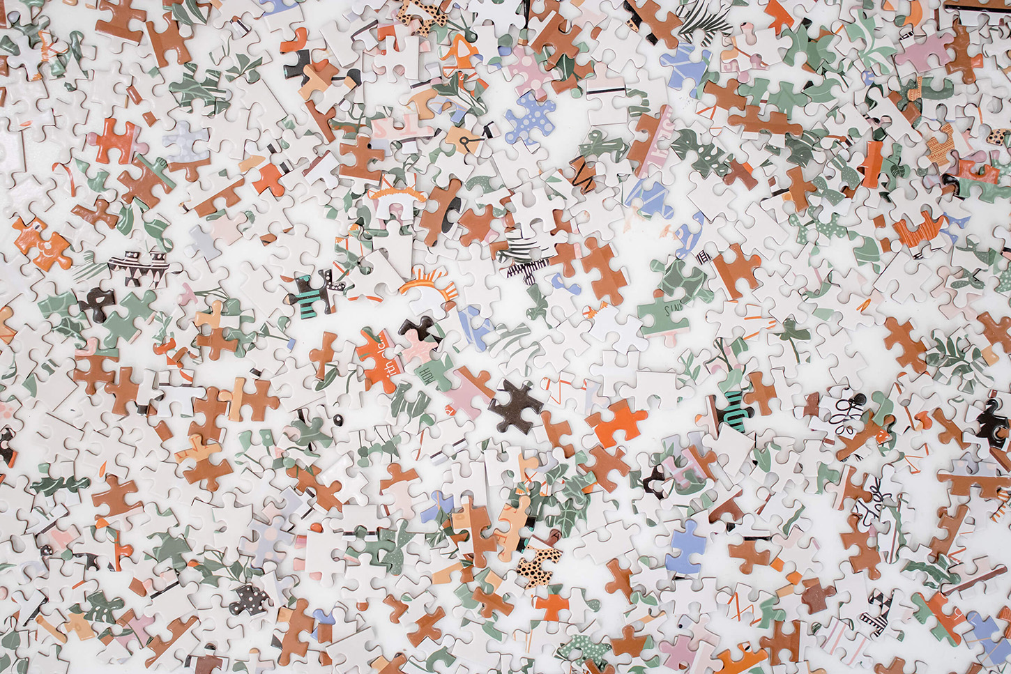 Demo photo of a jigsaw puzzle